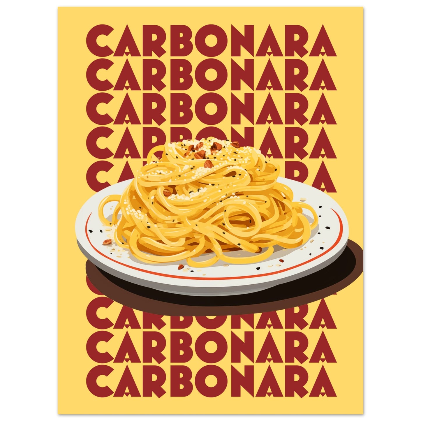 CARBONARA POSTER